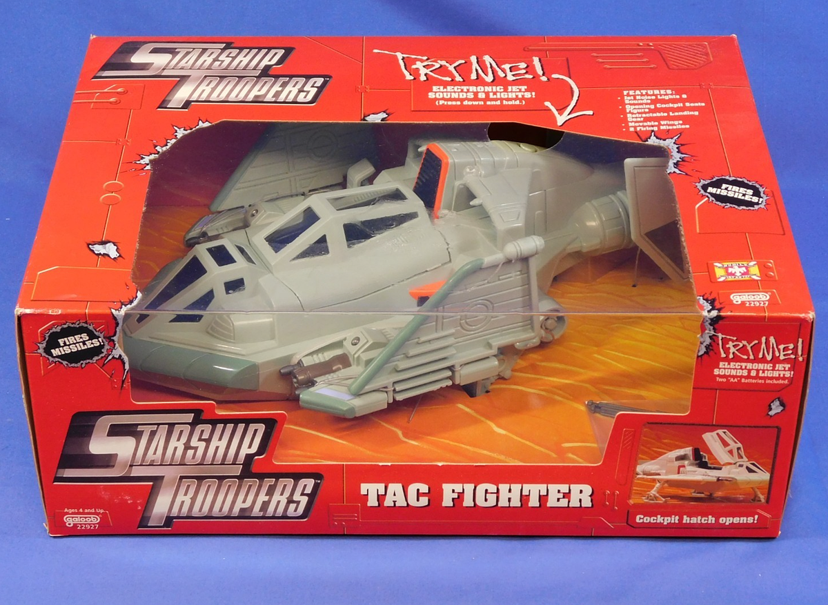 STARSHIP TROOPERS TAC FIGHTER W/ELECTRONIC LIGHTS & SOUND 1997