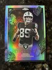 2025 Topps Chrome Football Fortune 15 Refractor #F15-8 Brock Bowers🏈🔥🏈🔥