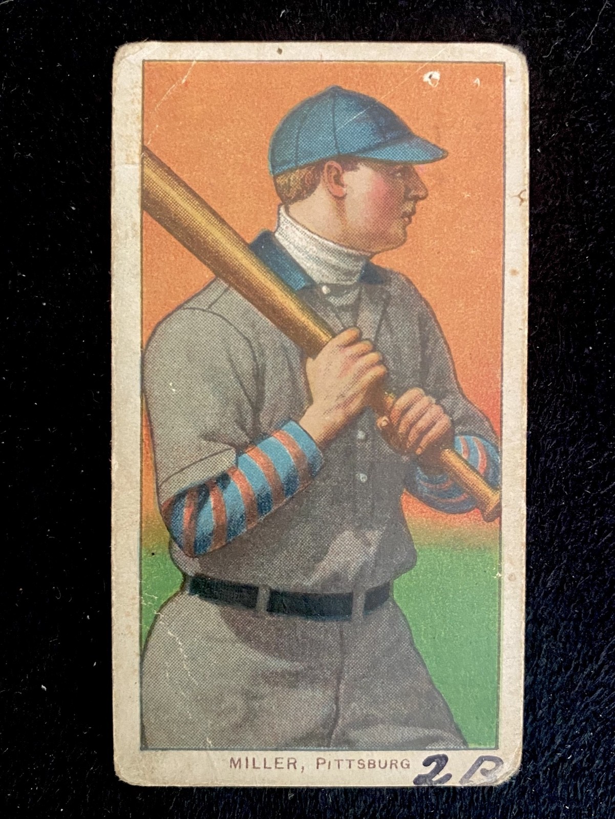1909-11 T206 - Dots Miller Piedmont 350 Subjects Factory No. 25 Tobacco Card