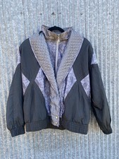 Vintage/Antique 1990s Collared Track Suit Jacket Women's Medium
