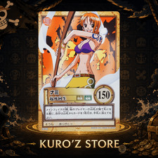 One Piece Nami Carddass Hyper Battle TCG Bandai C403 Japan Vintage 2001 Jump