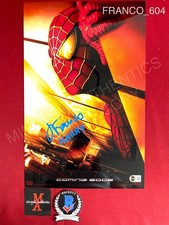 James Franco autographed signed Spider-Man 11x17 photo Beckett Harry Osborn