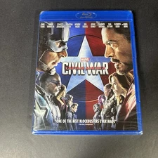 Marvel Studios Captain America: Civil War Blu-ray 2016 Action Movie New Sealed
