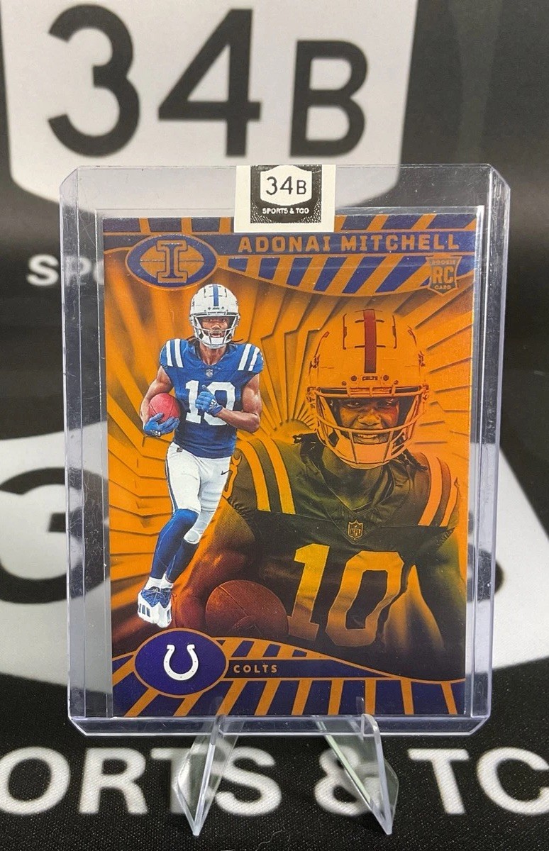 2024 Panini Illusions - Adonai Mitchell #36 (RC) Orange Trophy