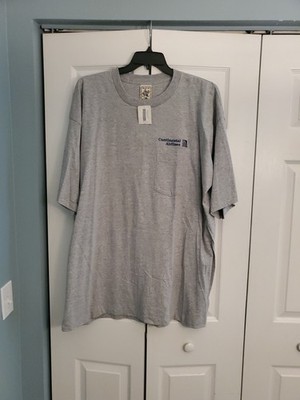 Continental Airlines Vintage Men's 3XL T-Shirt With Pocket.  New With Tag 
