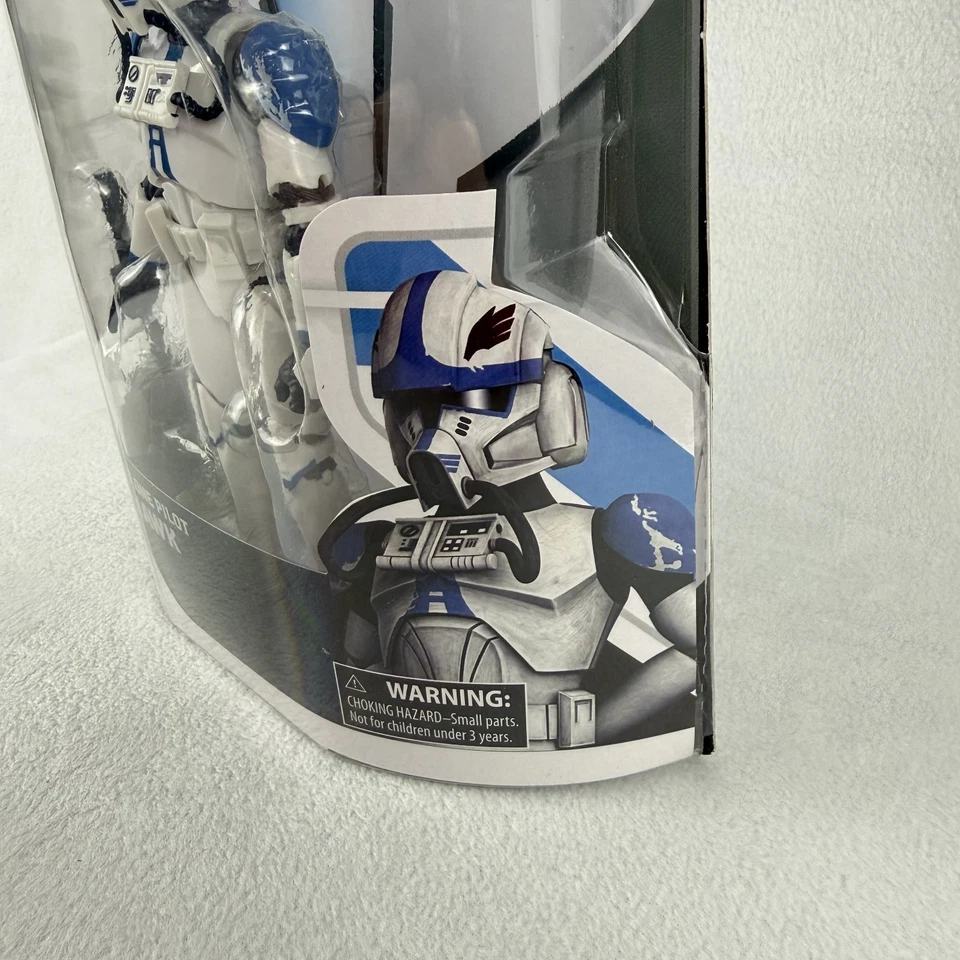 Star Wars The Clone Wars: Clone Pilot Hawk, Hasbro, Lucasfilm, 6"" - Изображение 4 из 4