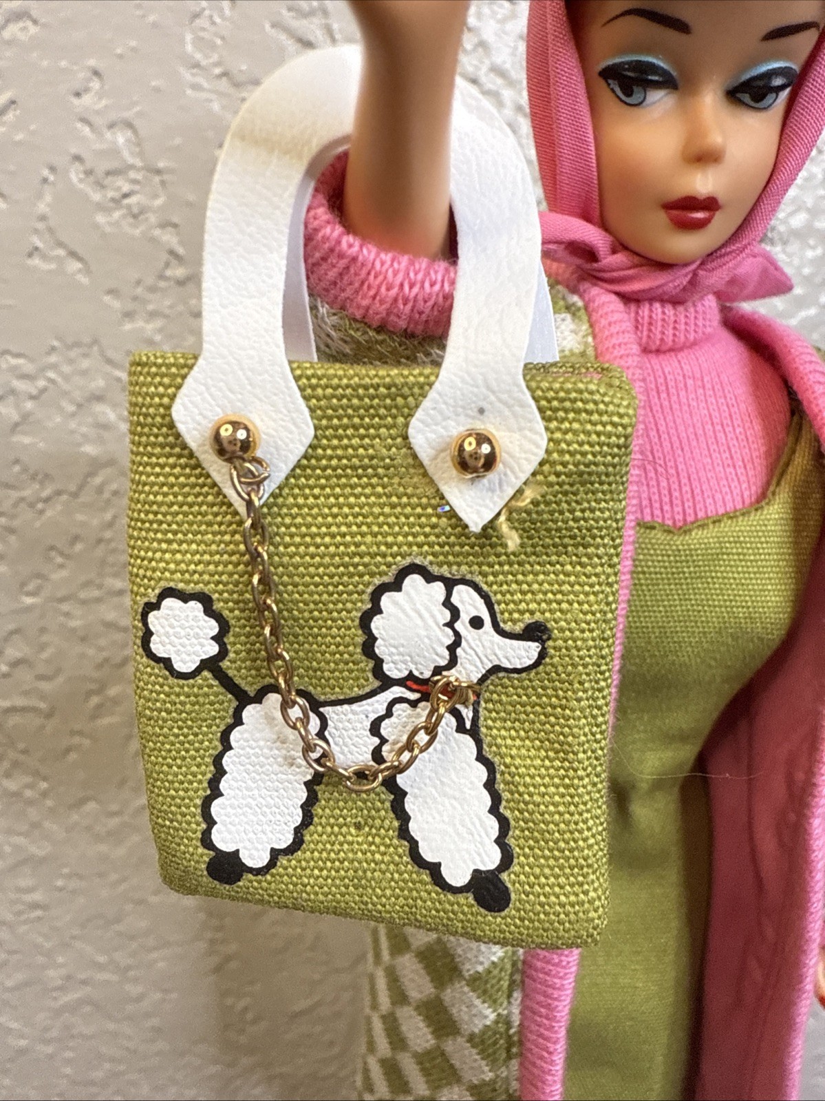 Barbie Poodle Parade Outfit, Shoes And Accessories Only No Doll Included