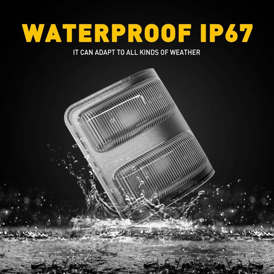 Cubierta de carcasa de luz de señal de giro de espejo lateral para Lincoln Mark LT 2013-2014 1-5SET Foto 3 de 4
