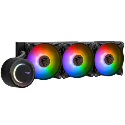 MSI MAG CORELIQUID E360 Liquid cooling kit 12 cm Black 360 mm 306-7ZW6E11-C24