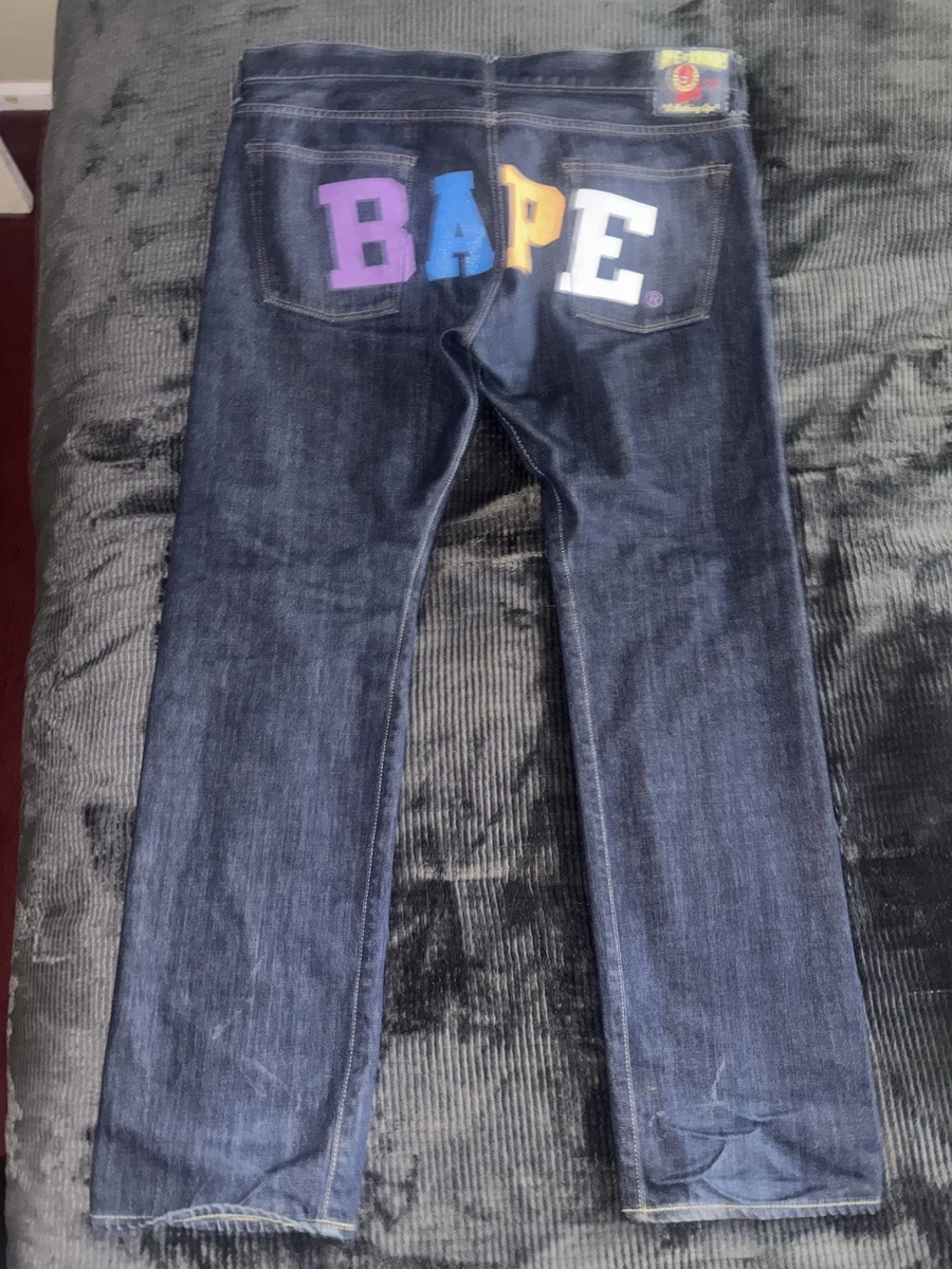 bathing ape jeans products for sale | eBay
