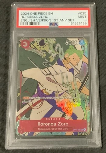 Roronoa Zoro Roronoa Zoro #OP01-025 Rookie