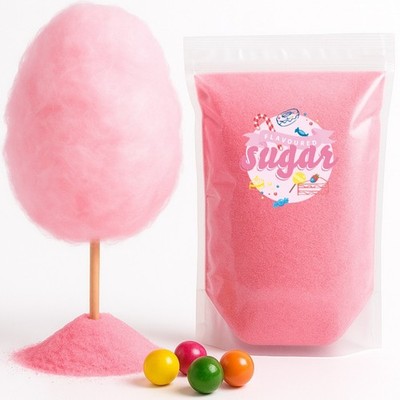 1 Kg Aromazucker Bubble Gum Zucker für Zuckerwatte und die Zuckerwattemaschine