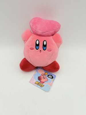 Kirby Air Riders Plush Toy Heart Squishy Soft Club Mocchi Mocchi TOMY Tags 7''