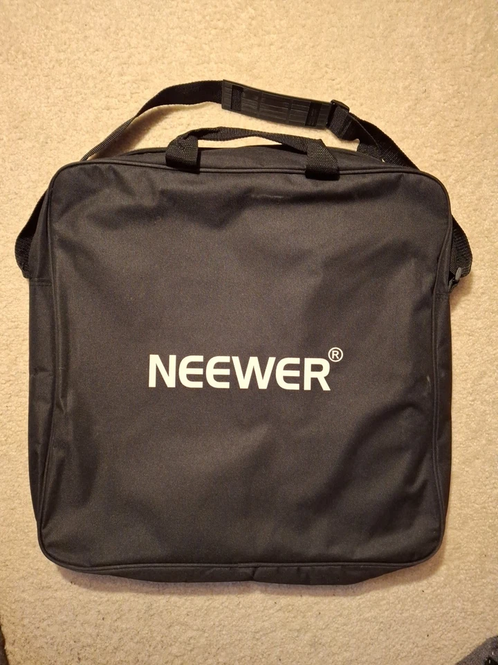 NEEWER Anillo Luz Estuche Bolsa de Transporte Cremalleras Protectoras Multiusos 20"x20”x2” Foto 2 de 4