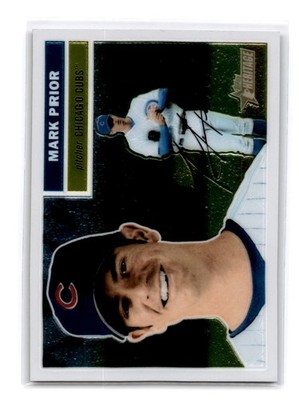 2005 Topps Heritage #THC9 Mark Prior Chrome #/1956 - Chicago Cubs
