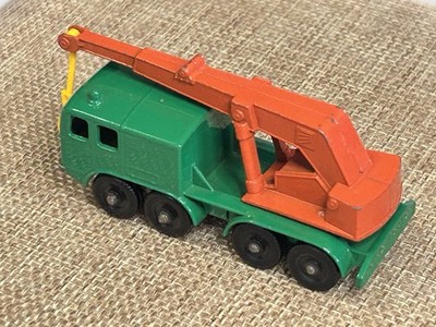 Loose 1960s Lesney Matchbox Series No 30 GREEN 8 WHEEL CRANE | eBay