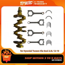 G4NA 2.0 Crankshaft Con Rods Bearing Kit for Hyundai Tucson Kia Soul 2.0L 12-19