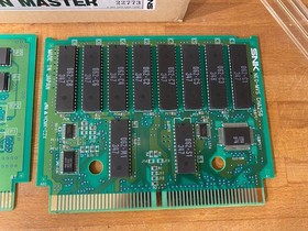 Mvs Neo Geo Spin Master Cassette and Box not same serial