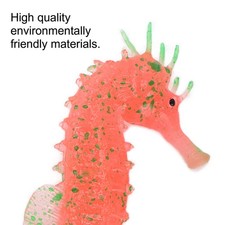 Simulation Seahorse Realistic Luminous Silicone Hippocampus with Suction