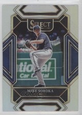 2022 Panini Select Diamond Level Holo Silver Prizm Mike Soroka #294 h6c