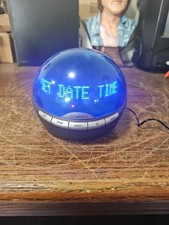 Olympia Info Globe Digital Caller ID Floating Messages LED Blue Model OL3000.2