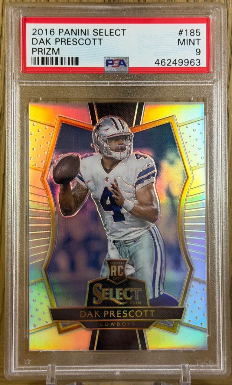 Dak Prescott Panini Select #185 Prizm