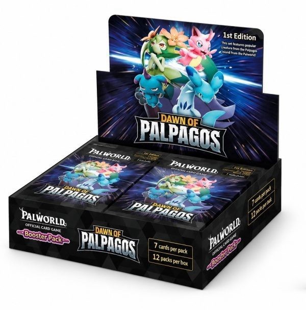 Palworld TCG Dawn of Palpagos Booster Box First Edition English (Now Shipping)