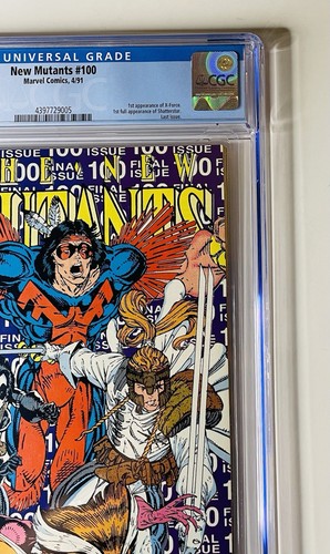 New Mutants #100 CGC 9.8 WP 1. Auftritt X-Force (Cameo) 1991 Marvel - Bild 3 von 7