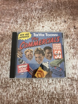 Teevee Toons: The Commercials Audio CD 1989 TVT Records Mint Condition Rare