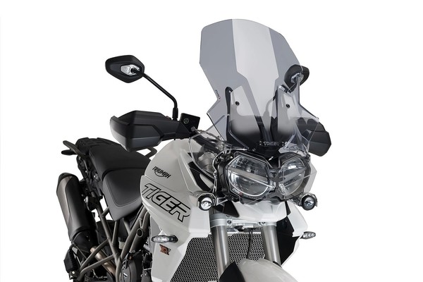 Puig Touringscheibe FüR Triumph Tiger 800 Xcx, Tiger 800 Xca, U.A. GetöNt-image