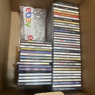Huge Lot of 50 CD's Mostly Country Music