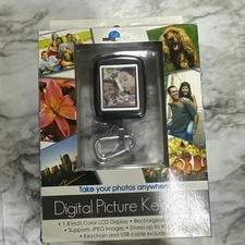 Digital Picture Keychain Digital Decor 1.8 inch New in box