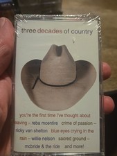 Three Decades of Country by Various Artists Cassette, Dec-1993, Priority...