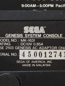 Sega Genesis Model 2 Console Complete CIB In Original Box Lion King Bundle 