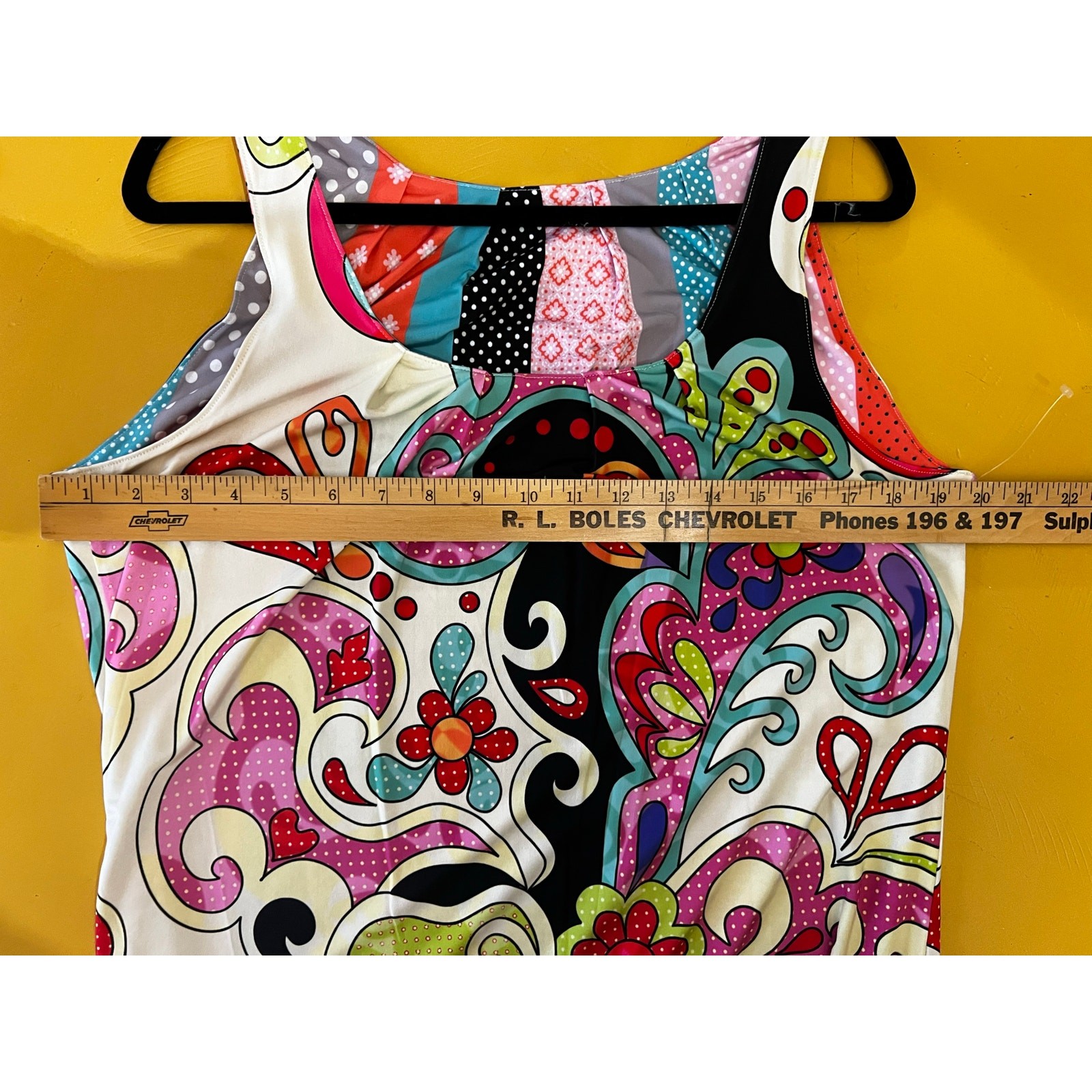 Vintage Reversible Psychedelic Patchwork Boho Sle… - image 6