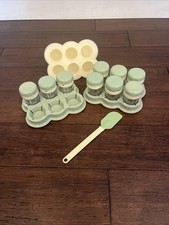 NutriBullet Baby Bullet Food Storage Containers, Date Ring, Silicone Freeze Tray