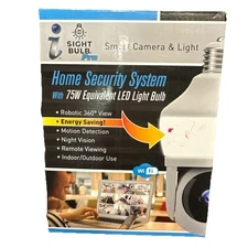 💡Sight Bulb WiFi Smart Camera & Light Pro, 75W Equivalent LED Light