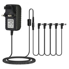 Alimentazione a pedale effetto chitarra con cavo da 1 a 5 vie adattatore parte chitarra