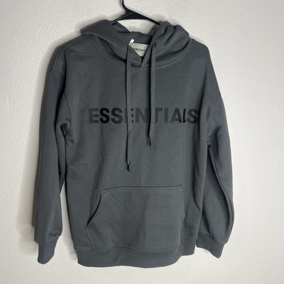 Essentials Fear Of God Men's Hoodie Medium SS22 Stretch Limo Gray