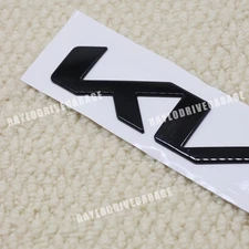 1X Front Grille/Rear Trunk Emblem Nameplate Badge Sport 2010-2021 Raised Sticker