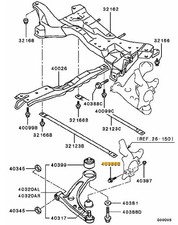 Front Pinch Bolt - Evo IX