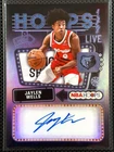 Jaylen Wells 2025 Topps NBA Hoops Signs #HS-JW Auto Grizzlies