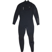 RVCA Balance Chest Zip Full Wetsuit 4/3 mm, Black Size M New w/Tags, 400 MSRP