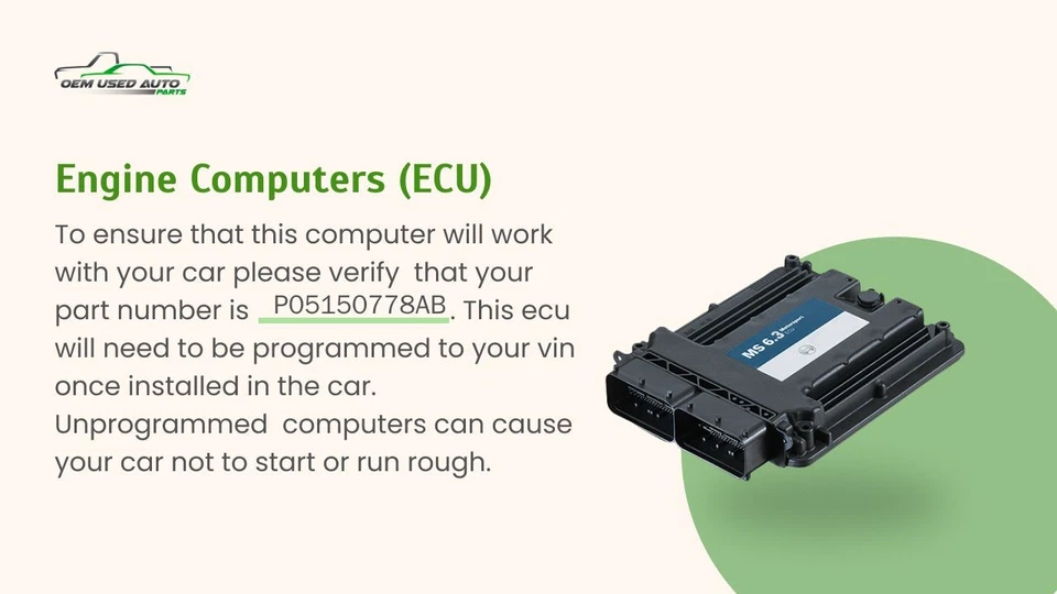 Компьютер управления двигателем 2014-2014 Dodge Avenger ECU PCM ECM PCU оригинальный ATWZ8 - Изображение 2 из 4