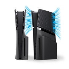 eXcover Console Replacement Top Bottom Cover For ps5 Slim Disc Edition Faceplate