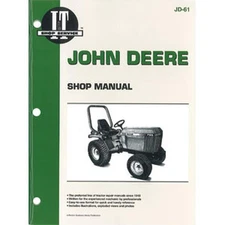 I&T Shop Manual JD-61 Fits John Deere 655 755 855 856 955