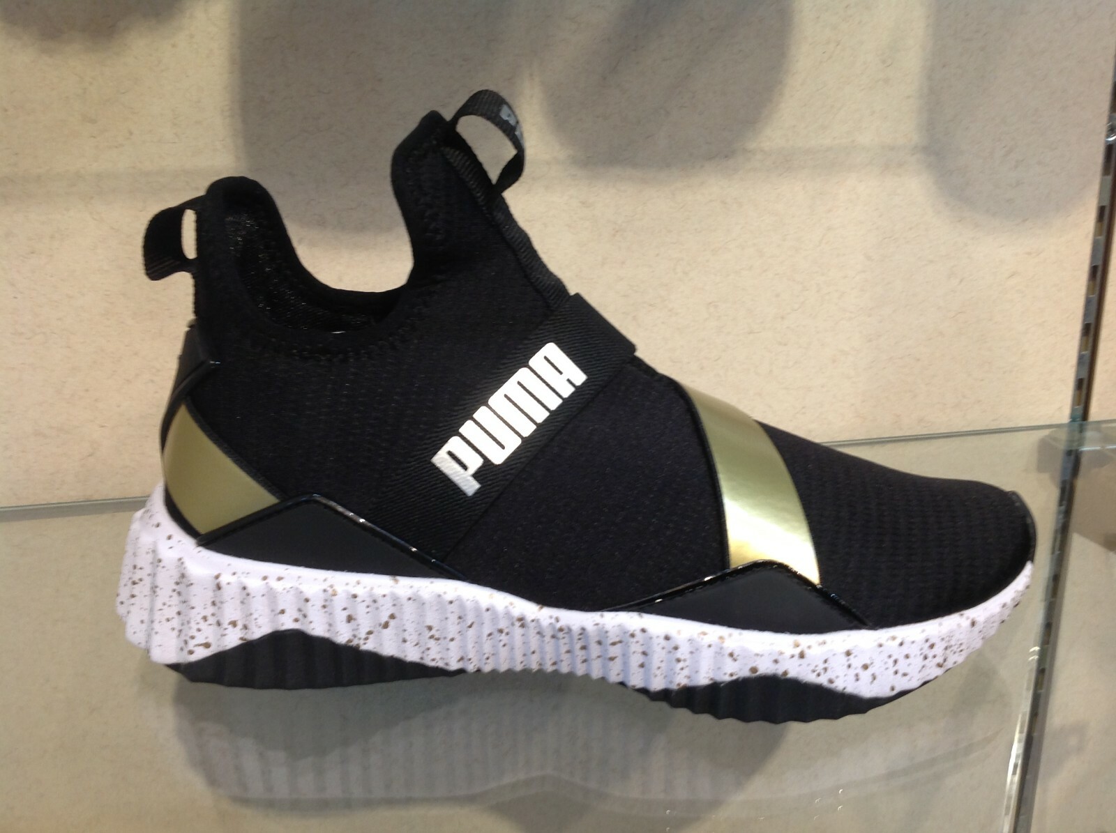 defy stitched women's training shoes