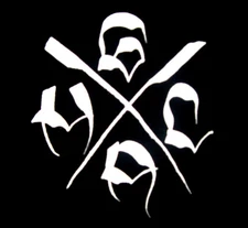 SOUTHERN STAR Tattoo T-Shirt, Men's XL, Black, "BROTHERS by BLOOD" NEW