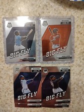 (6) 2022 Panini Mosaic Big Fly Rafael Devers & Randy Arozarena #BF-3