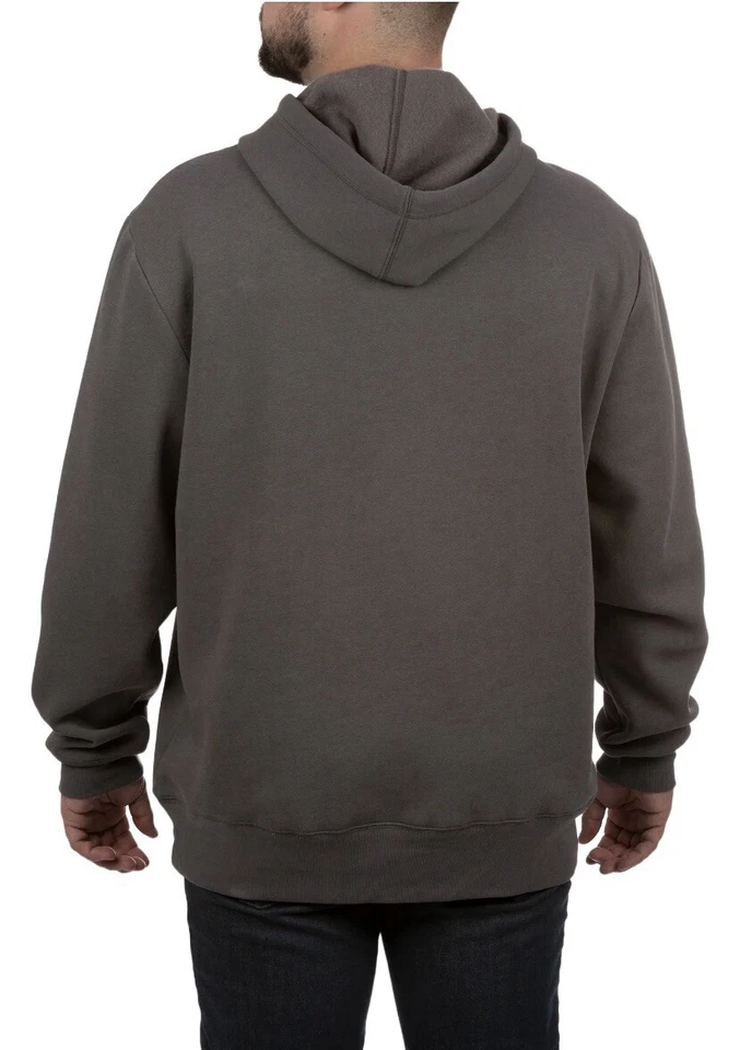 Realtree Men's Graphic Hoodies with Long Sleeves Charcoal - Image 4 of 4